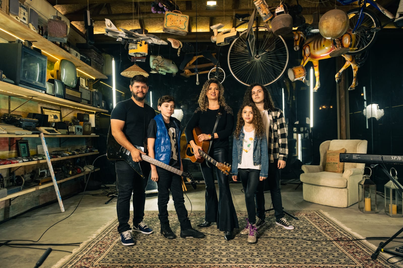 “Abra os meus olhos”, um clamor cantado em família