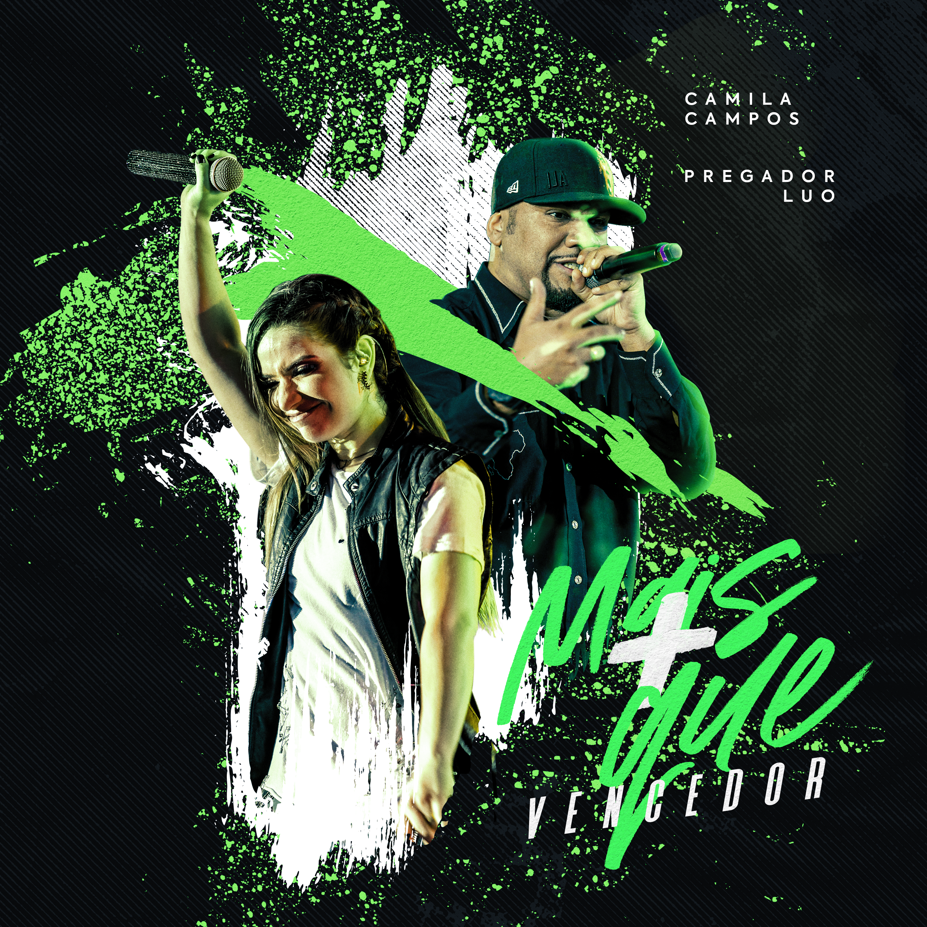 Camila Campos e Pregador Luo em nova versão da canção “Mais que Vencedor”