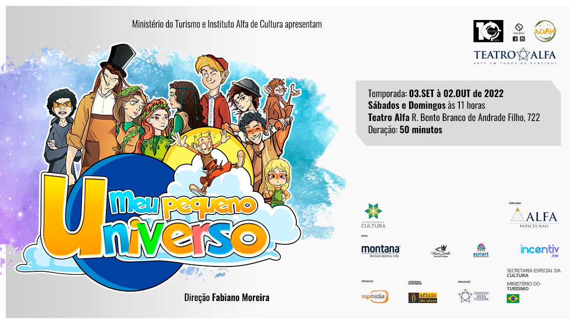 Cia. Alvo traz a São Paulo o grande espetáculo “Meu Pequeno Universo”