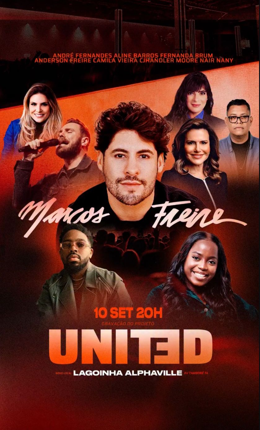 Gravação DVD de 10 Anos da ministração de Marcos Freire