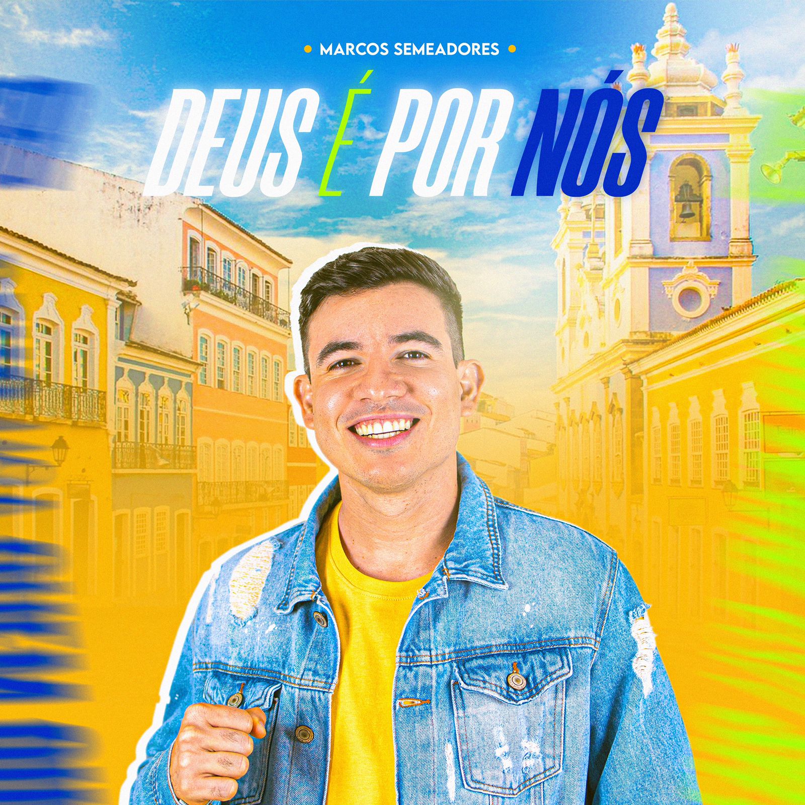 Gravado no Pelourinho, Salvador, o clipe “Deus é por nós”, de Marcos Semeadores, fala de fé