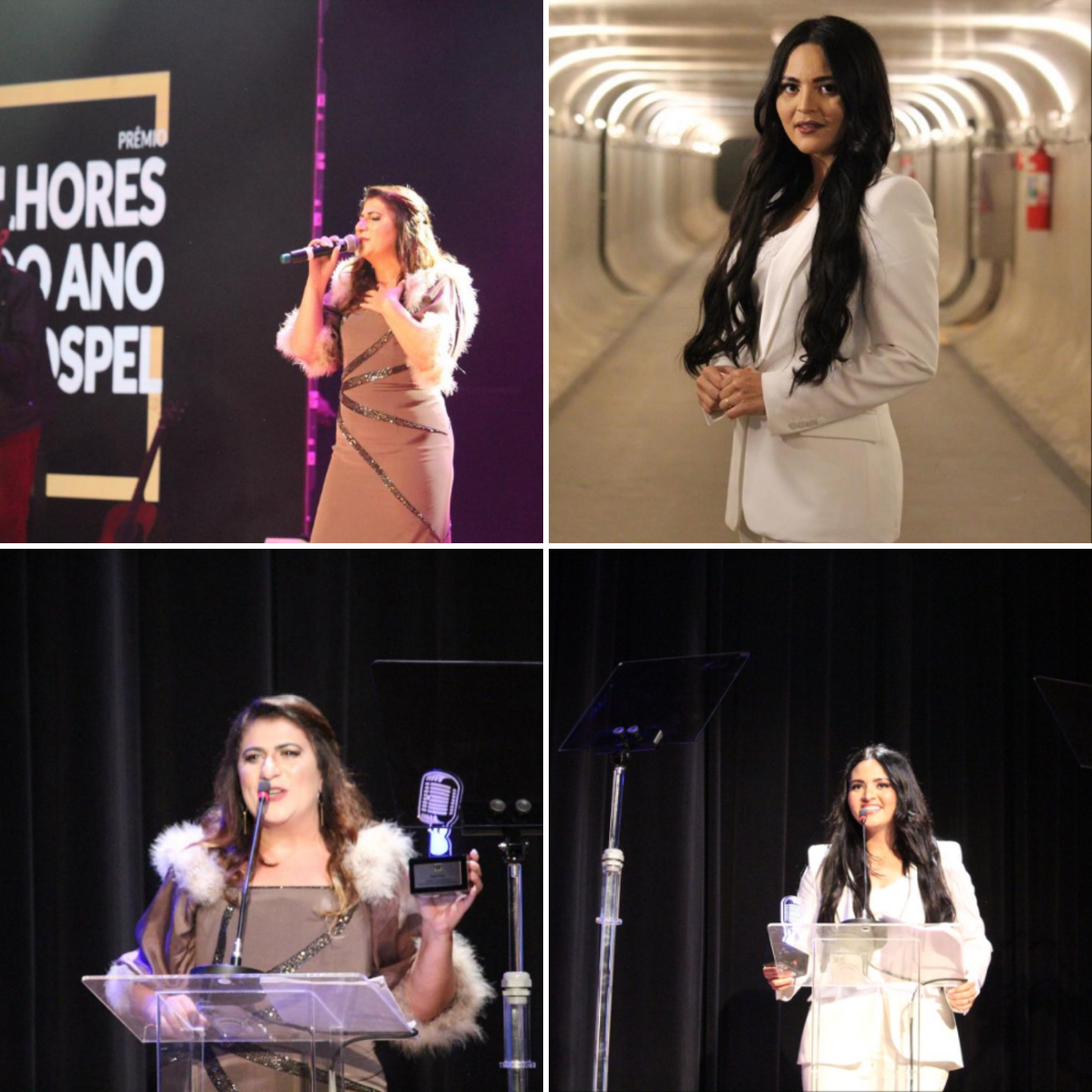 Kátia Rosa e Kira Garcêz recebem prêmios no “Melhores do Ano Gospel”