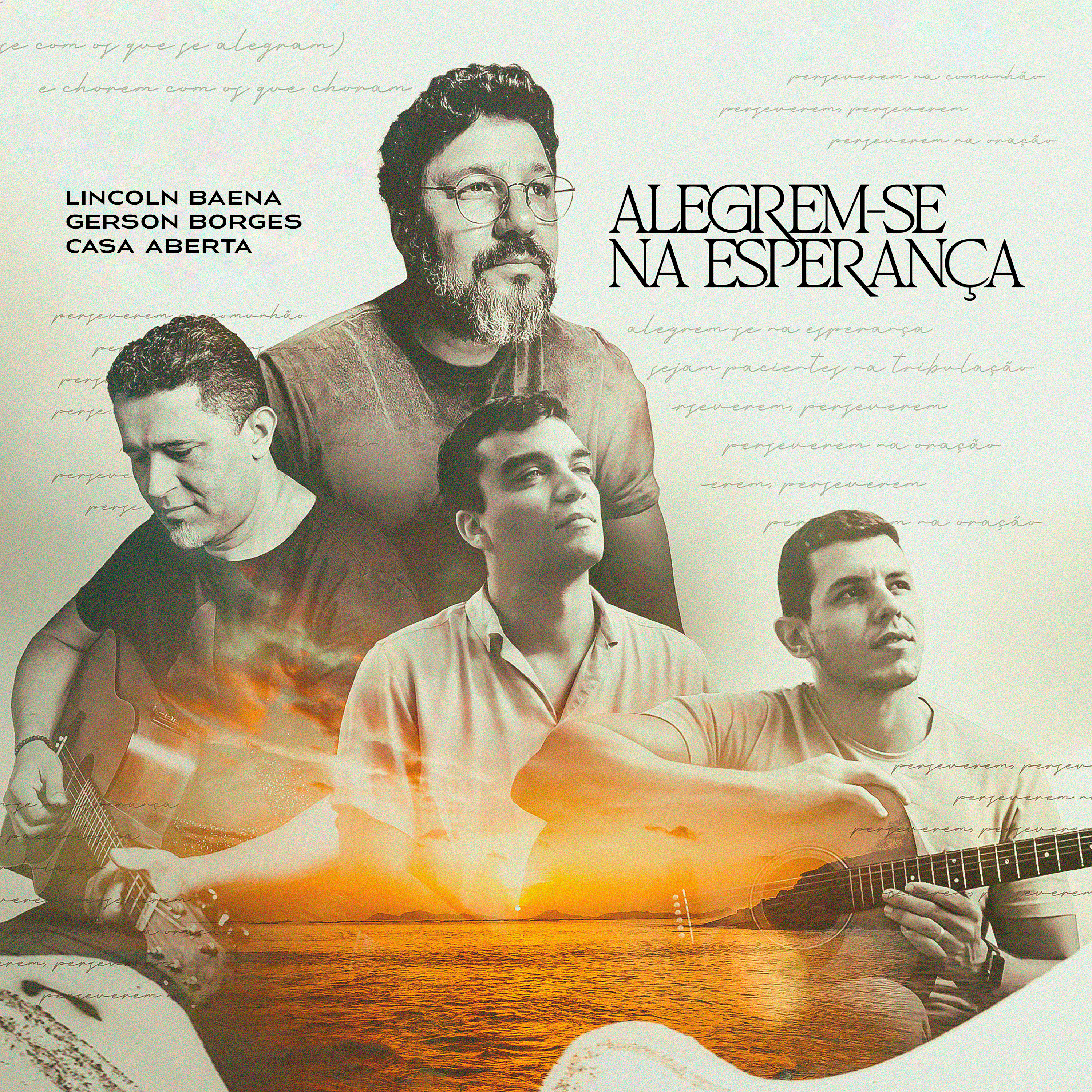 Lincoln Baena canta com maestria a doce canção “Alegrem-se na Esperança”