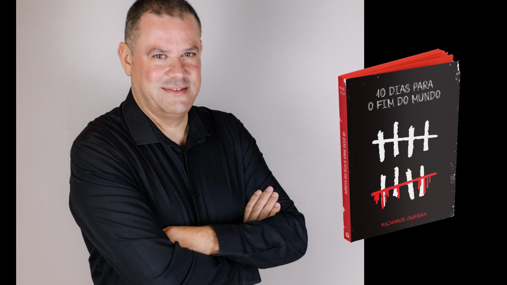 Pastor Richarde Guerra lança o livro “10 Dias para o Fim do Mundo” na FEFICC 2025