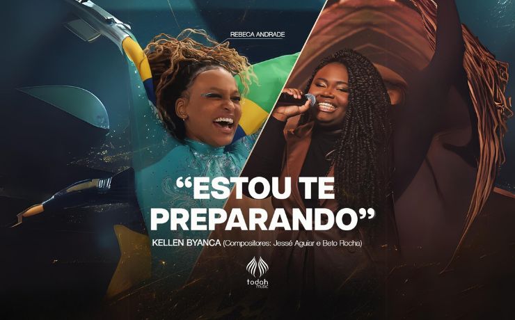 Uma canção da Todah na doce voz da medalhista olímpica Rebeca Andrade